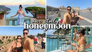 OUR ITALY HONEYMOON! Rome, Capri & Amalfi Coast