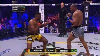 Francis Ngannou vs. Renan Ferreira - KO HIGHLIGHTS [ Extended ] | PFL: Battle of the Giants