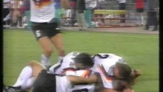 WM 1990 Alle Tore von Deutschland - Weltmeister 1990