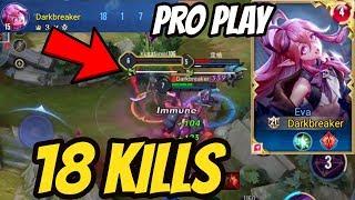 KEERA 18 KILLS MUST BAN HERO - EVA PRO GAMEPLAY | AoV | 傳說對決 | RoV | Liên Quân Mobile