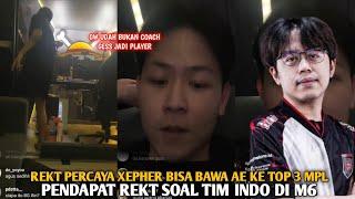 PANDANGAN REKT SOAL COACH BARU AE - REKT LAGI NONGRONG DI RUMAH BANG XINN