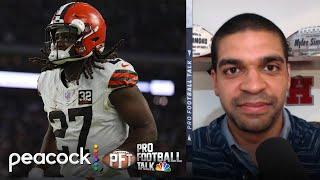 Chiefs turn to Kareem Hunt with unclear Isiah Pacheco timeline | Pro Football Talk | NFL on NBC