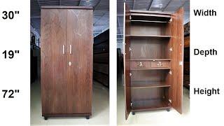 New Wardroube Cupboard Almari Type Design & Locker Available In Bangalore 4K Video