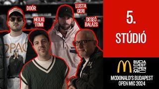 5. EPIZÓD - STÚDIÓ // McDonald's Budapest Open Mic 2024