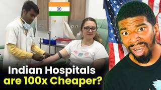 Foreigner's HONEST Review on Indian Hospitals | Foreigner Reacts