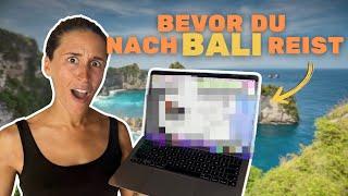 BALI EINREISE 2024 - schnell & einfach I Visa, Zoll, Touristengebühr, Geld, Sim-Karte & Co