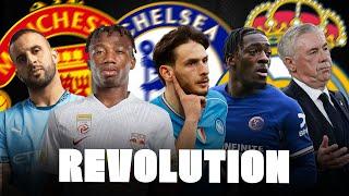  UNITED NEWS! CHELSEA BOMB EXITS! KVARA, WALKER, JHON DURAN, ANCELOTTI…