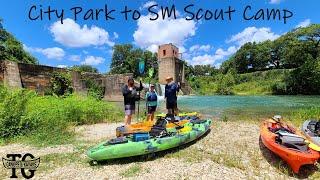 Kayaking the San Marcos River