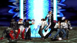 KOF Mugen | Iori Yagami Team vs Kyo Kusanagi Team