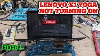 lenovo x1 laptop not turning on | lenovo x1 won't turn on fix!!