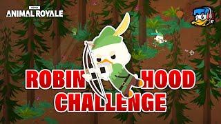 Robin Hood CHALLENGE (Bow ONLY)  | Super Animal Royale | LiamxF | #sar