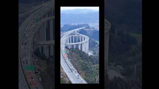 Xiangxi, Northwestern Hunan Province, a long bridge that leads to a tunnel. #bridge #tunnel #nature