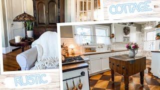 COTTAGE: Natural elements and unique piecesHome Tour