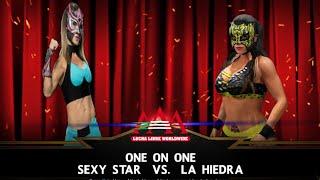 AAA - Sexy Star vs La Hiedra Lucha Libre Triple A TripleMania Mano A Mano WWE2K24 Wrestling