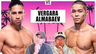 UFC 299: CJ Vergara vs. Asu Almabaev Prediction, Bets & DraftKings