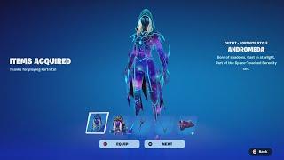 Is Andromeda The BEST Fortnite Galaxy Skin⁉️ (NEW Skin Review + How Players Got It For FREE??)