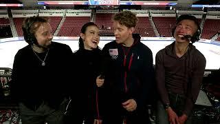 Rinkside Interview: Madison Chock and Evan Bates | 2025 Prevagen U.S. Figure Skating Championships