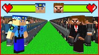 KEREM COMMISSIONER ARMY VS POOR ARMY!  - Minecraft