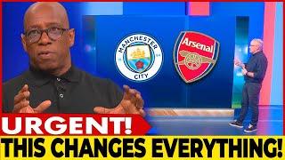 WHAT IAN WRIGHT JUST SAID ABOUT MAN CITY WILL SHOCK ARSENAL FANS!