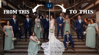 Epic Wedding Party Photo | How I Shot & Edited it