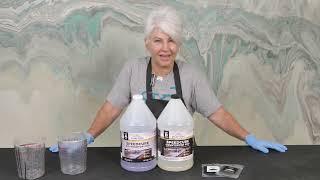 Epoxy Contractor tries new fast curing Epoxy | Speedcure w/ @RK3Designs