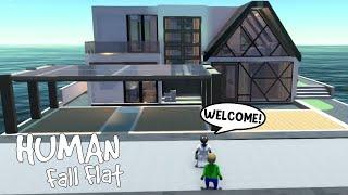 BALDI AND GRANNY BOUGHT A LUXURY MANSION in HUMAN FALL FLAT