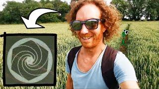 NEW CROP CIRCLE in magical AVEBURY!! July 2021 ⭕ Includes Avebury Village & Stones tour 