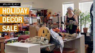 Day 61 - Prepping for the Holiday Decor Sale | Hoarder House Clean Out Vlog