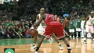 Ray Allen Highlights vs Chicago Bulls - 2009 Playoffs Game 2 - 30 points and game winner