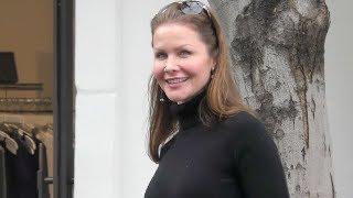 Josie Davis Shows Off Her Simple Style In Elegant Black - EXCLUSIVE