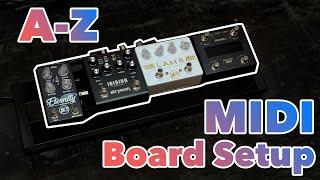 How to Setup a MIDI Pedalboard from Scratch - PIRATE MIDI BRIDGE4