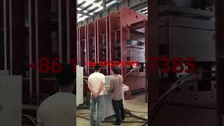 2200*7600mm rubber conveyor belt vulcanizing press machine