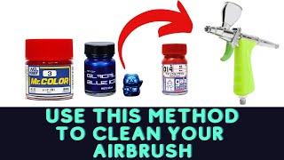 Use This Method To Clean Your Airbrush Between Colors