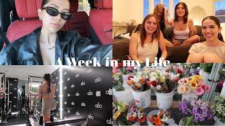 VLOG  Grwm, Skincare Routine, Work out w/ me, Farmers Market, Friends!