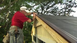 How to Install Roof Shingles on a Shed