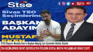 STSO Başkanı Mustafa Eken’e Başkan Adaylığı için Noktalı Destek