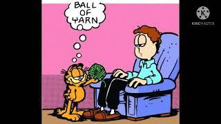 Garfield Brings a Ball of Yarn to Jon (Square Root of Minus Garfield comic dub)