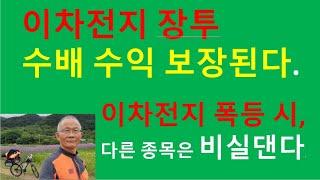 이차전지 장투 수배수익 보장된다. 이차전지 폭등시 다른종목 비실댄다. 특허담보대출제도, 우선권 주장, r&d예산 삭감. 우선심사, lg화학, 중국 공산당