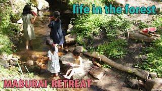 Self-Sufficiency, Forest Life, Rural Japan, Summer vegetable harvest,  Lunch with summer vegetables