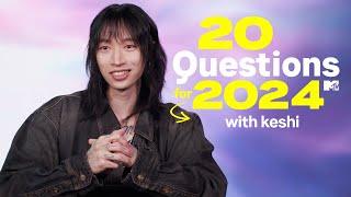 keshi Answers 20 Questions for 2024 | MTV