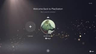 PS5 Boot up & Start Screen (PS5 Launch Day)