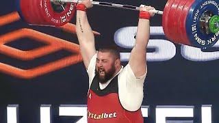 Lasha TALAKHADZE -- 267 kg Clean & Jerk!!! NEW WORLD RECORD / 2021 World Weightlifting