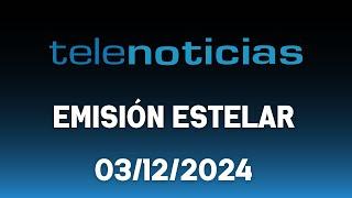 #ENVIVO I / Emisión Estelar con Roberto Cavada por Telenoticias 03/12/2024