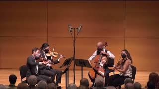 Mendelssohn: Quartet in D major, Op. 44, No. 1 performed by the Dover Quartet 10-16-21