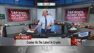 Jim Cramer: The crypto collapse shows the Fed's job is 'almost complete' against inflation