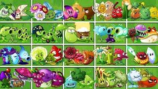 PVZ 2 Random 20 Team Plants, 3 Plants! - Who Will Win? - PvZ 2 Team Plant Vs Team Plant