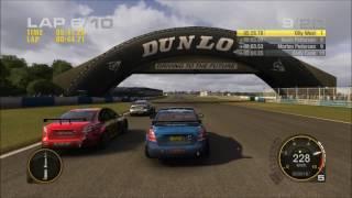 Race Driver: Grid: Some Pretty Good Touring Car Action at Donington Park (20 cars)