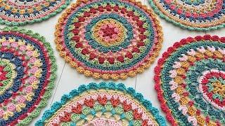 Easy Crochet Doily Tutorial - Granny Circle Along!!