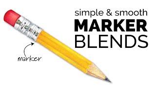 The Secret Magic of Natural Marker Blends