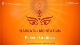 Navratri Meditation - Embrace and empower mother nature with the powers bestowed by the Navadurga